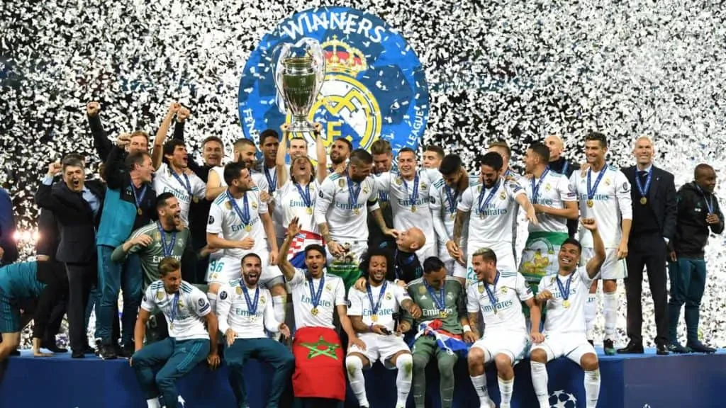 Champions League winnaars Real Madrid 2018
