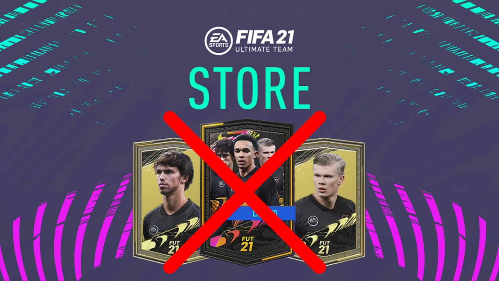 FIFA 21 packs verboden